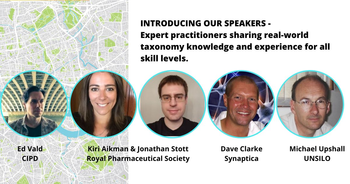 TBC_London's tweet photo. Want to know everything that will go wrong with your search, metadata or taxonomy project? Join us on 9 June when @CIPD Ed Vald offers hope for us all! One of 3 lively sessions for taxonomists, ontologists &amp; KMs at Bite-sized Boot Camp. Programme &amp; tickets https://t.co/xMWQRKRQMg https://t.co/Q1nReALdnQ