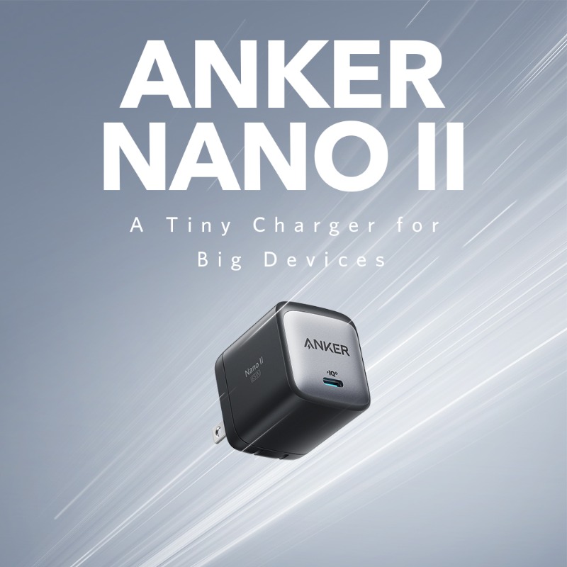Anker_Charging's tweet photo. Smaller, faster, more powerful. There are 3 models in the #AnkerNanoII Series:
Anker Nano II 30W
Anker Nano II 45W
Anker Nano II 65W
#AnkerSpeedChallenge