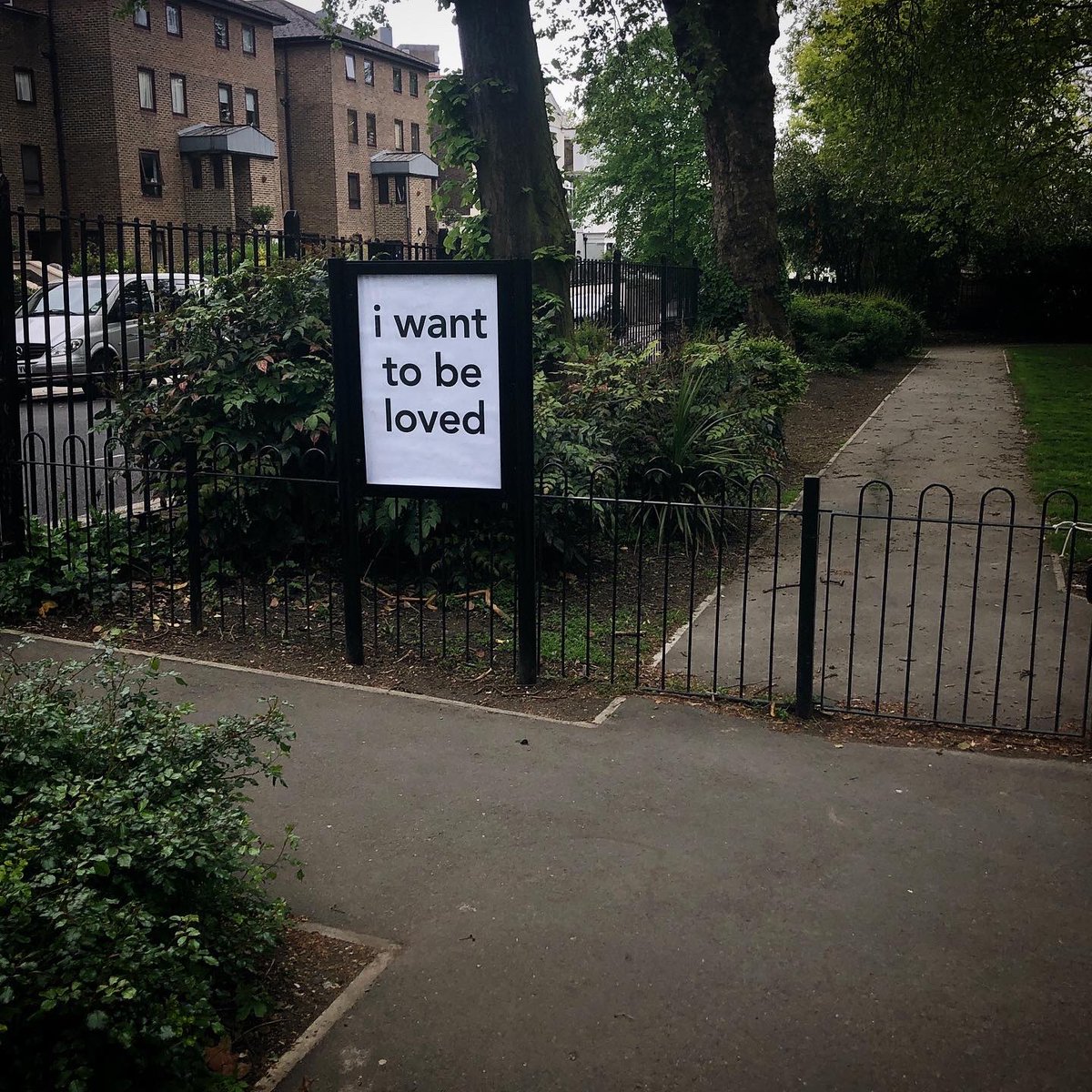 mrkimnoble's tweet photo. This empty community notice board seemed quite sad, bereft or purpose, itβs been empty for years. So Iβve purloined it. Turned it into an art gallery. #artposters #trompeloeil #ifeelempty #noticeboard #publicart https://t.co/8E0BqrZcOG