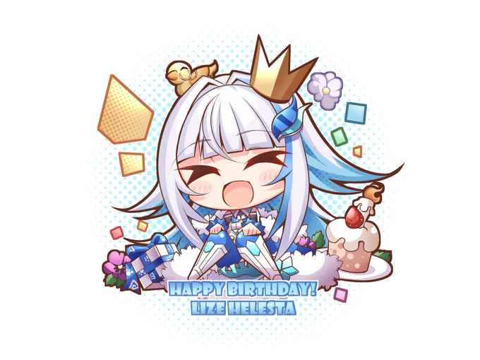リゼ皇女お誕生日おめでとう!めでたい～! #ヘル絵スタ 