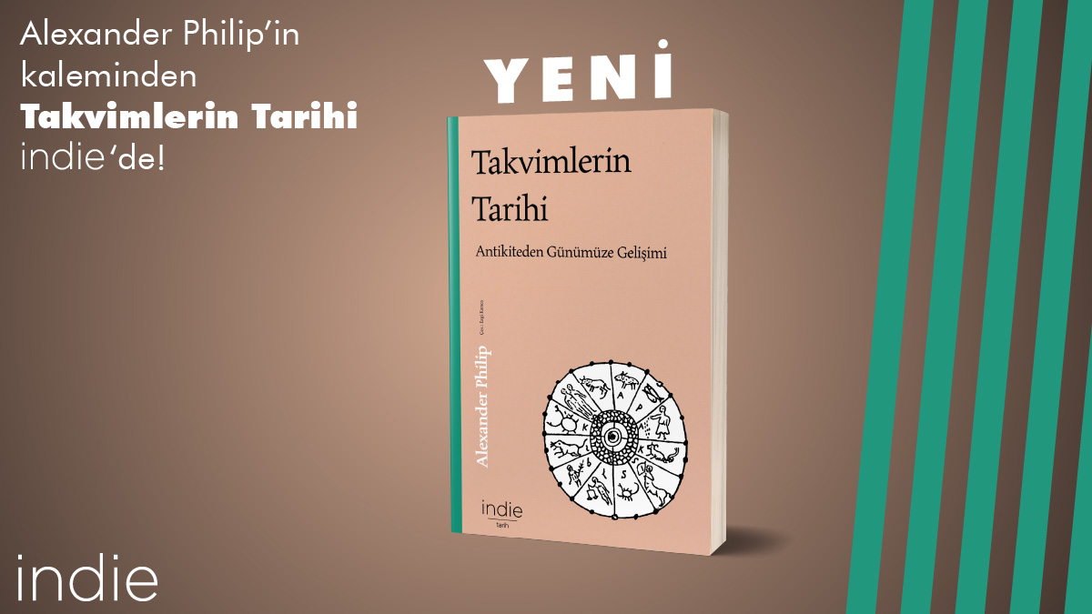 Cambridge Üniversitesi’nde akademisyenlik yapmış olan Alexander Philip, takvimi, ortaya çıkış sürecini ve nedenlerini, Caesar’dan günümüze dek uğradığı değişiklikleri titizlikle inceleyerek okuyucunun beğenisine sunuyor.

kitapyurdu.com/kitap/takvimle…