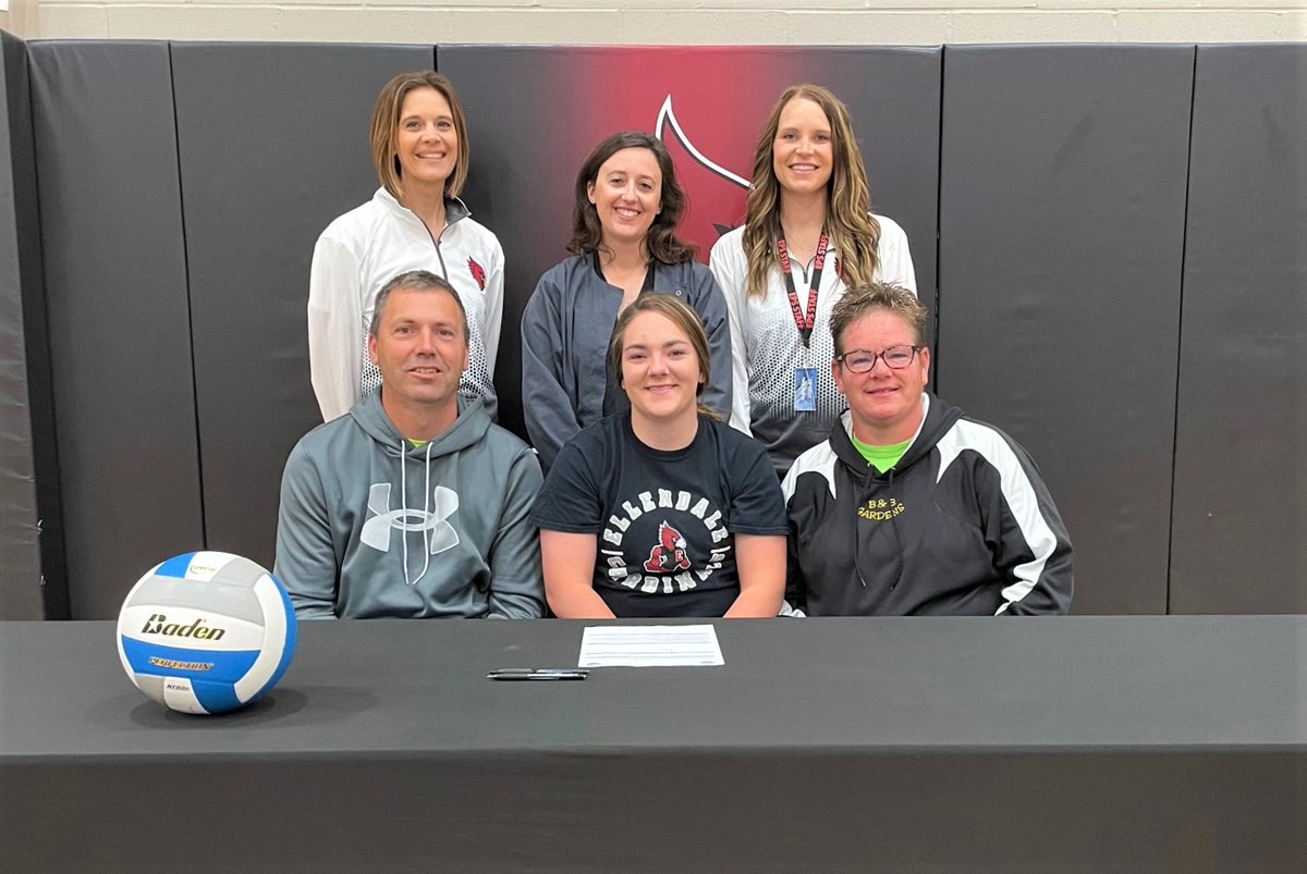 Ellendale Cardinals on Twitter "Congrats, Chloe B, on signing with Ridgewater College to play