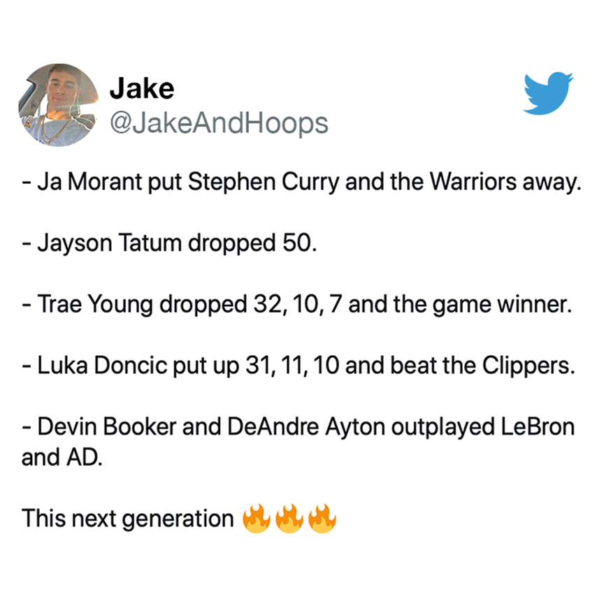 espn's tweet photo. The league is in good hands 💯

(via @JakeAndHoops) https://t.co/yfG3cF7nsZ