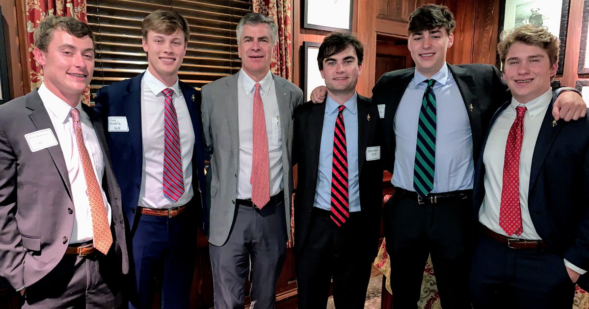 Congratulation to the Mell Scholar recipients for the 2020-2021 Academic year. Pictured from left to right: Rolf Reynolds, Evan Venable, Luther Lockwood, Brennan M. Cox, Cole Smith, Jack Diegnan.