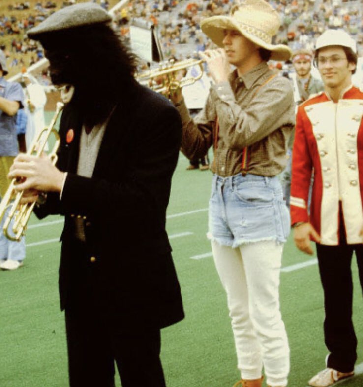 A scramble band—also known as a scatter band—is a particular type of field-performing marching band with distinct characteristics that set it apart from other common forms of marching bands; most notably, scramble bands do not normally march. #rosaliafilms #pepbanned