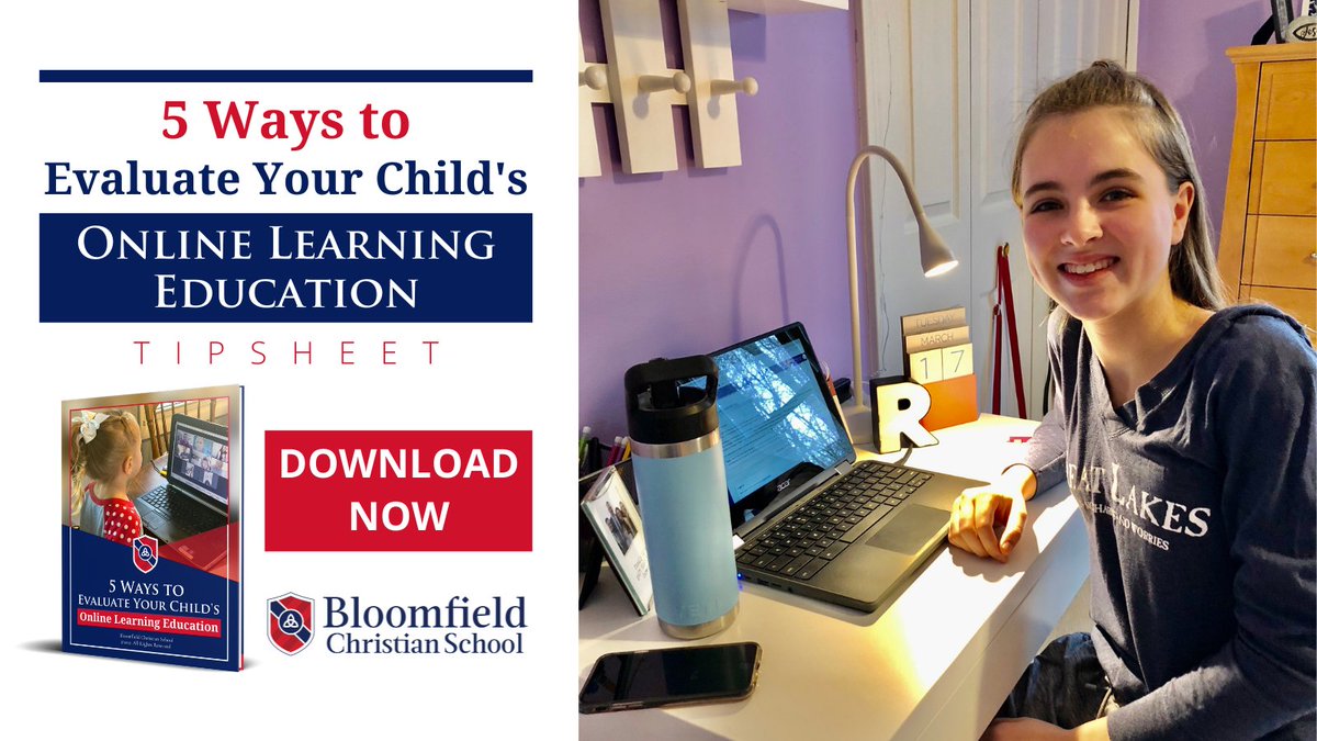 [Share this resource with a friend] Get your free tipsheet, "5 Ways to Evaluate Your Child's Online Learning Education." Hear fresh ideas on how to assess your child during this challenging time. Click the link to download now!
 
hubs.ly/H0N34-y0