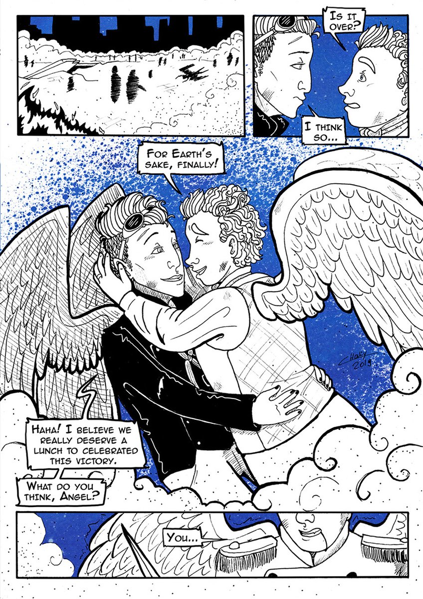 ChoulyB's tweet photo. 39' Pages 13-16
#GoodOmens #GoodOmensFanArt #GO39
😱😭😢 https://t.co/Ef1RVL66sA