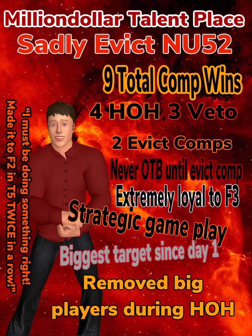 I don’t usually campaign, but this man deserves any help he can get. Don’t be bitter you got outplayed 😻