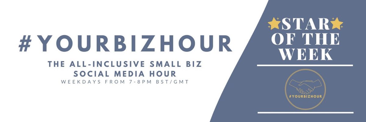 YourBizHour's tweet photo. If you enjoy being part of YOUR #positive #newtwork #community consider the #smallbiz folk who share and support us all and nominate for #staroftheweek They deserve a #YourBizHour pat on the back! Have a great week - it’s nearly June! 😻🐈⬛ https://t.co/1prYklNxrg
