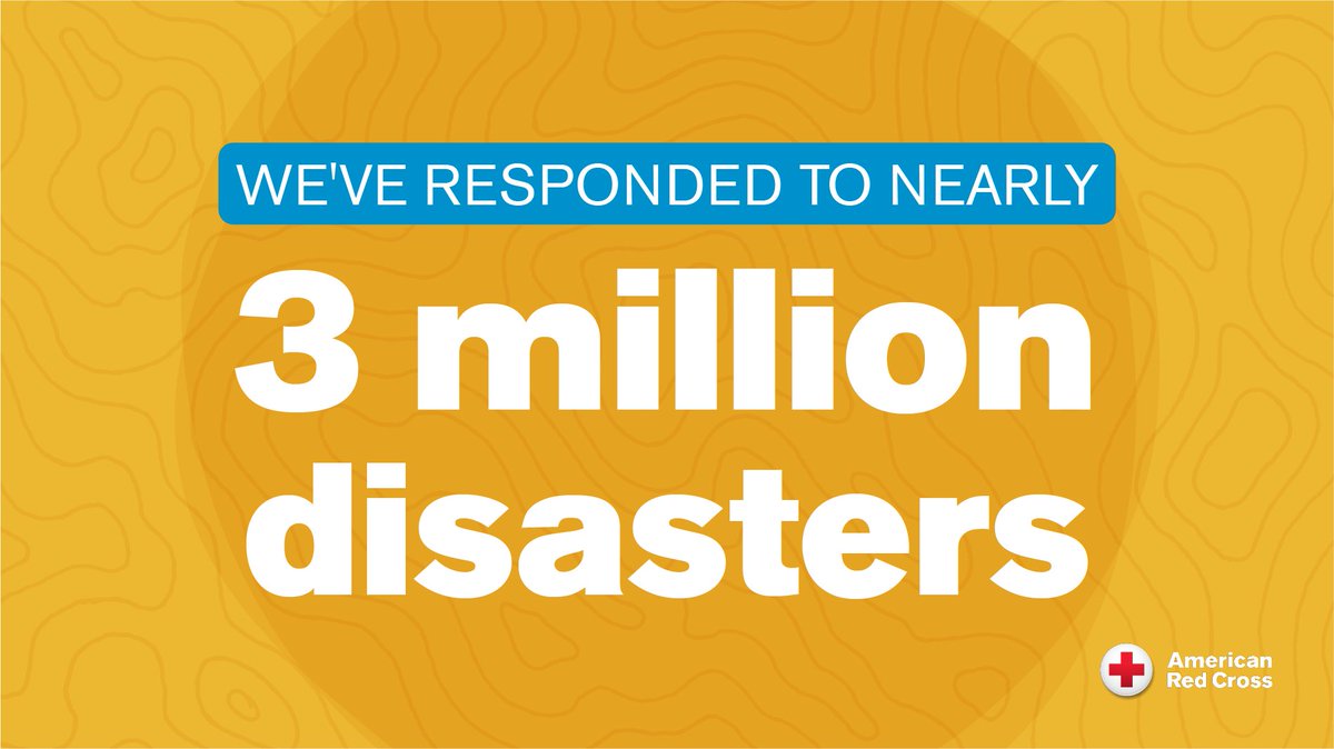 RedCrossLA's tweet photo. In 140 years, we’ve responded to nearly 3 million disasters. Emergencies like #homefires, #hurricanes, #tornadoes, #floods and more. This work continues to be constant as disasters are becoming more frequent and intense.
#PrepareSoCal https://t.co/KwGW8qZQiM