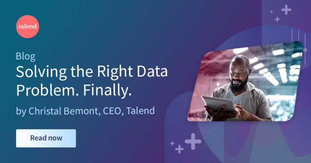 Sales20Leader's tweet photo. .@Talend #CEO @ChristalBemont says it's time to do more than just talk about #datahealth challenges. It's time to SOLVE them. Read her vision. #TalendDataHealth #dataquality #trusteddata #leadership https://t.co/DlFbfpxbIu https://t.co/S9tlk56Ya7