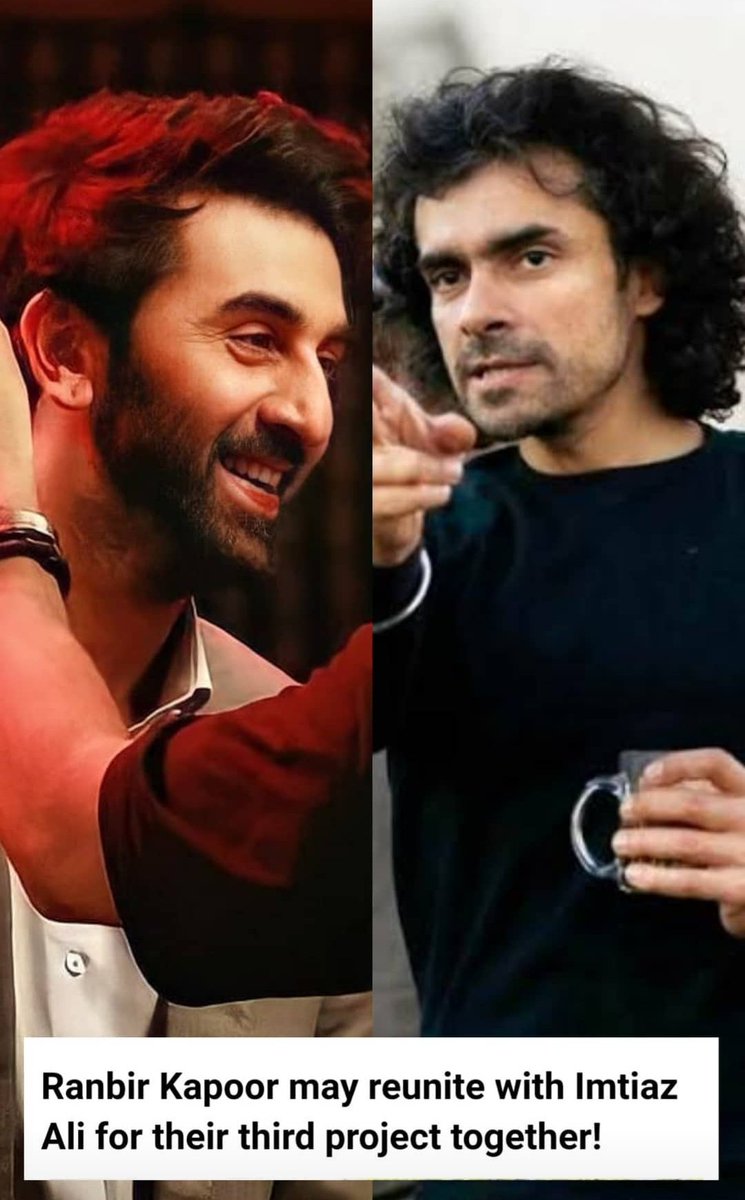 CineRanker's tweet image. #BRUpdates
Imtiaz Ali's next could see Ranbir Kapoor as the lead, marking a 3rd collab betwn them!

#DulquerSalmaan's next, a Cop Thriller, "Salute" to be directed by Roshan Andrrews. 1st look's Charismatic!

#FriendsReunion to be streamed on #Zee5! Big Win for the platform!