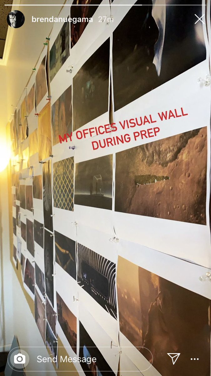 jon4rdd's tweet photo. Brendan is preparing for filming Moonshot , here’s the visual wall 

Cole will start filming in 8 days 🤯 https://t.co/ExUJ9YpxWX