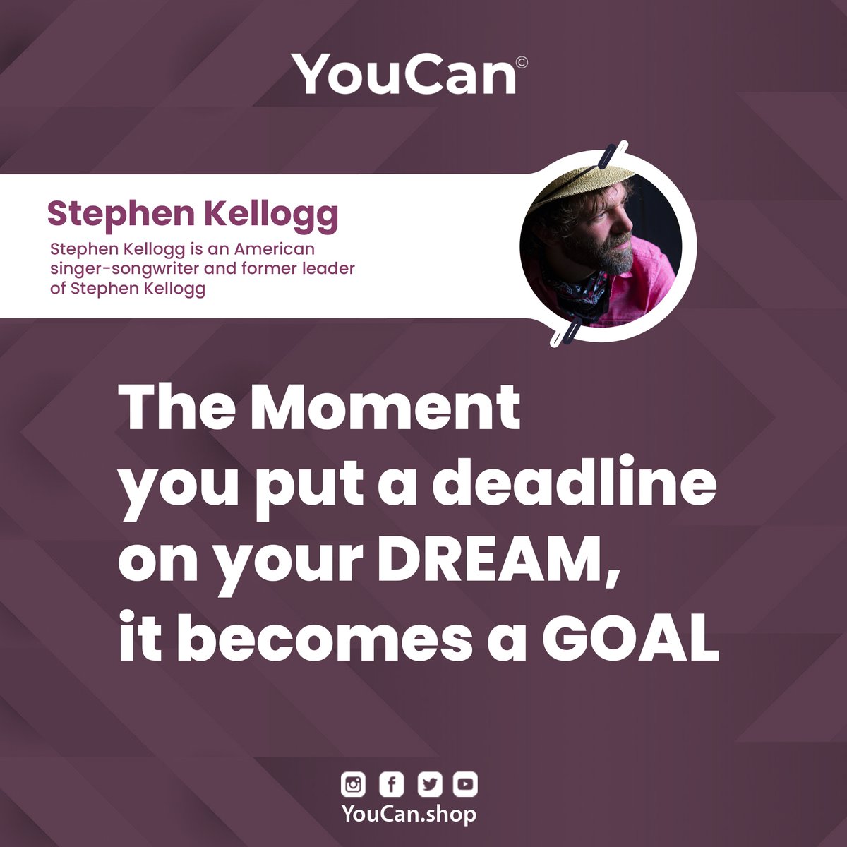 A dream written down with a date becomes a GOAL. A goal broken down into steps becomes a PLAN. A plan backed by ACTION makes your dreams come true.

#YouCan #youcandotshop #ecommerce #marketing #business #digitalmarketing #ecommercebusiness #entrepreneur #onlineshopping