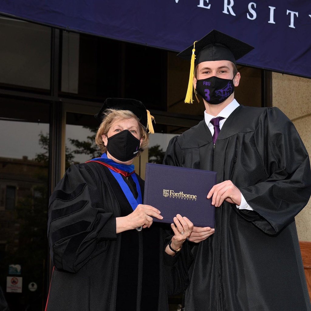 FBUGriffinsMVB's tweet photo. This week we’ll be saluting our 2021 #FBUMVB graduates. First up is Jacob Hartmann! Jacob was a middle hitter and registered the game winning kill to clinch our second straight MCVL Tournament championship. He will be graduating with a degree in Cybersecurity. Good luck Hartmann! https://t.co/K087iLwmec