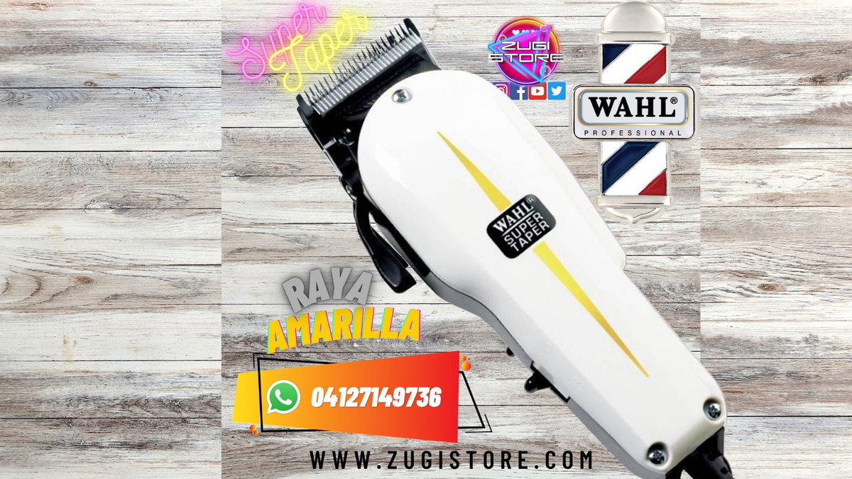 StoreZugi's tweet image. ⚡Máquina WAHL "RAYA AMARILLA"🟨 Súper Taper WhatsApp  👉 04127149736 
#emprendimiento #Venezuela #deliverycaracas  #caracas #maracay #miranda #vallesdeltuy #baruta #chacao #elhatillo #petare #charallave #losteques #carrizal #sanantoniodelosaltos #guatire #guarenas #higuerote