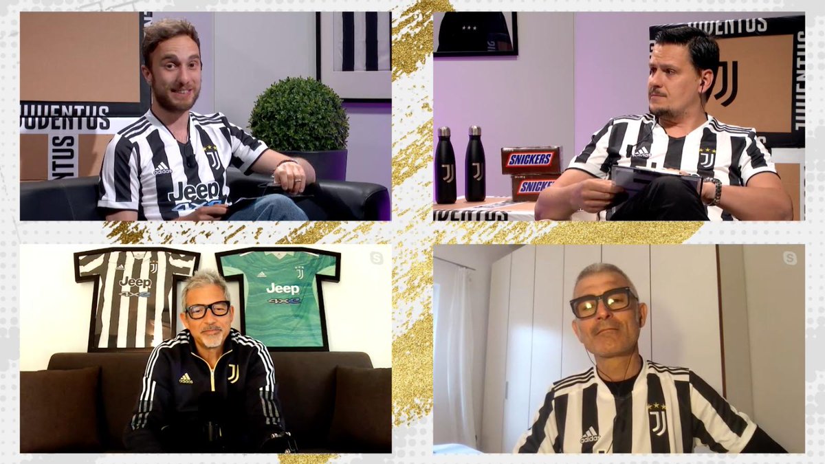 Un altro lunedì insieme! 👍
Un altro lunedì con #TuttiPazziPerLaJuve! ❤

Con noi Fabrizio ℙ𝕖𝕟𝕟𝕒 𝔹𝕚𝕒𝕟𝕔𝕒 #Ravanelli! ⚪⚫

Siamo LIVE su <a href="/Twitch_Italy/">Twitch Italia</a> ➡ twitch.tv/juventus