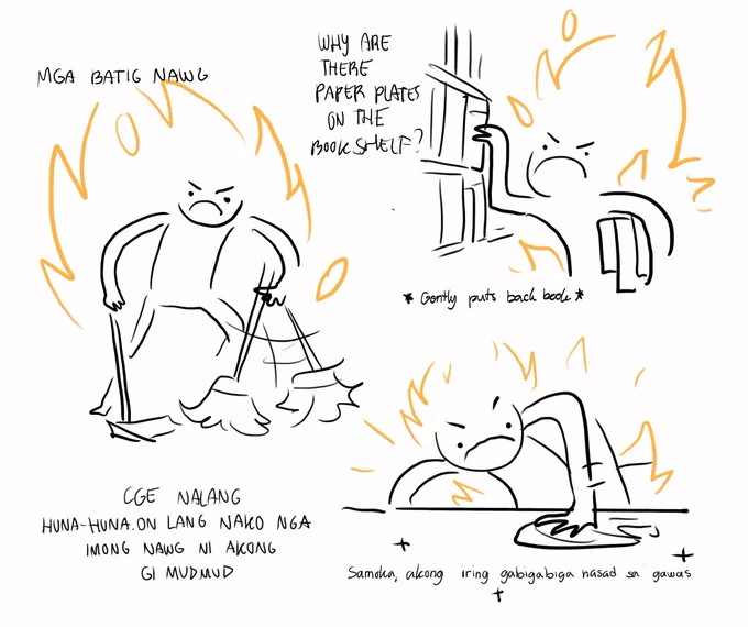 I've been angry cleaning to cope hbu? 