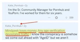 TamBrewer1's tweet photo. #BerndBergmair
Owner of MindGeek Pornhub...#RapeHub
#TrafficingHub
PornHub Katie says 50% is #ChildRapeVideos
#ChildrenCantConsent https://t.co/mvAcPEk0pZ