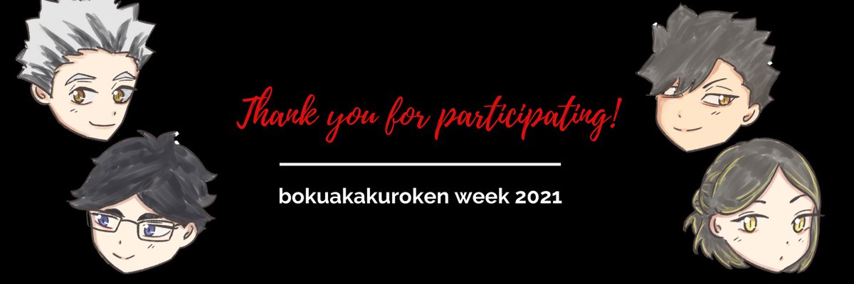 Bokuakakuroken Week tweet media