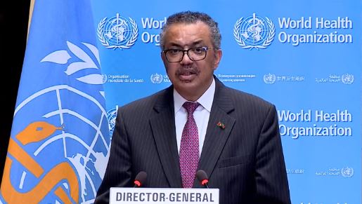 GHS's tweet photo. "We must be very clear: the #COVID19 pandemic is not over, and it will not be over until and unless transmission is controlled in every last country."

-@WHO Director-General at the #WHA74 today. https://t.co/2i78E7WzMI
