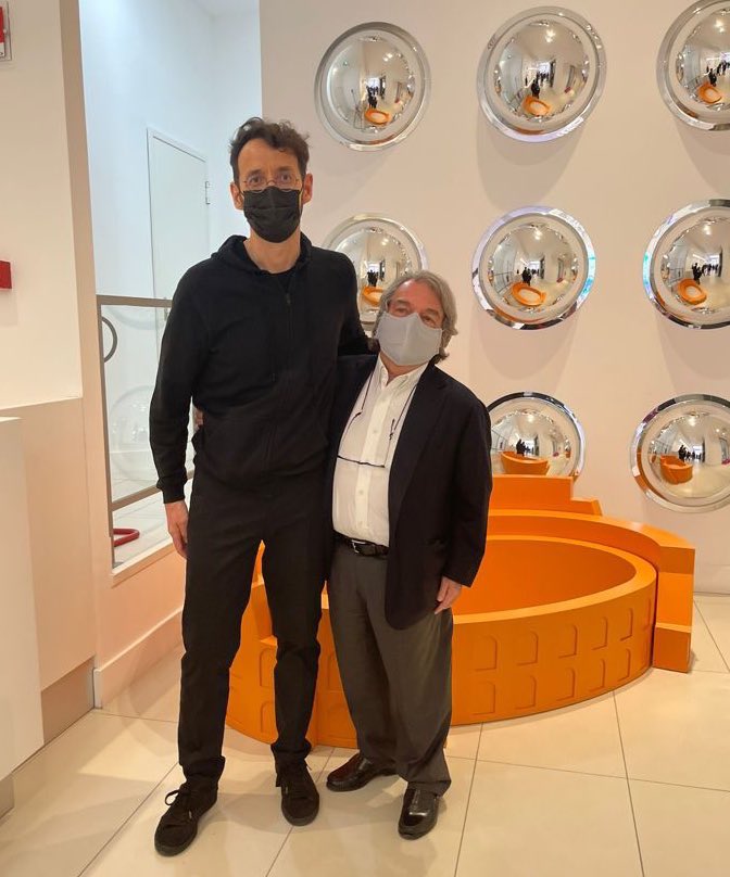 Con l’amico Luca Josi, curatore del progetto di recupero del Mausoleo di Augusto e direttore della divisione Brand Strategy, Media &amp; Multimedia Entertainment di <a href="/TIM_Official/">TIM Official</a>.