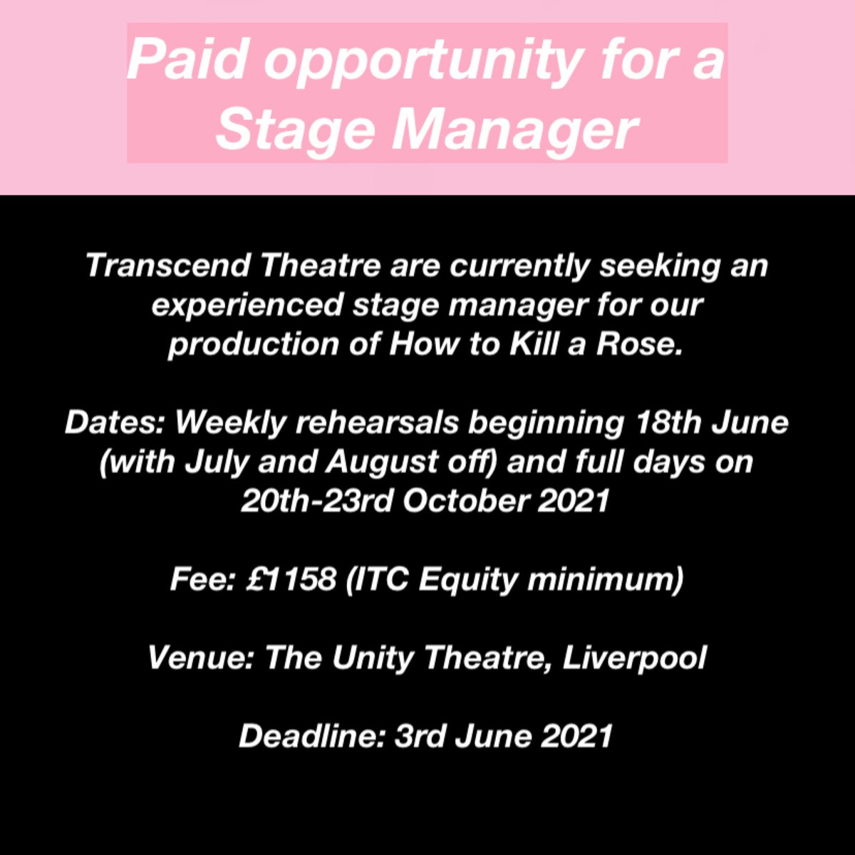 transcend theatre tweet media