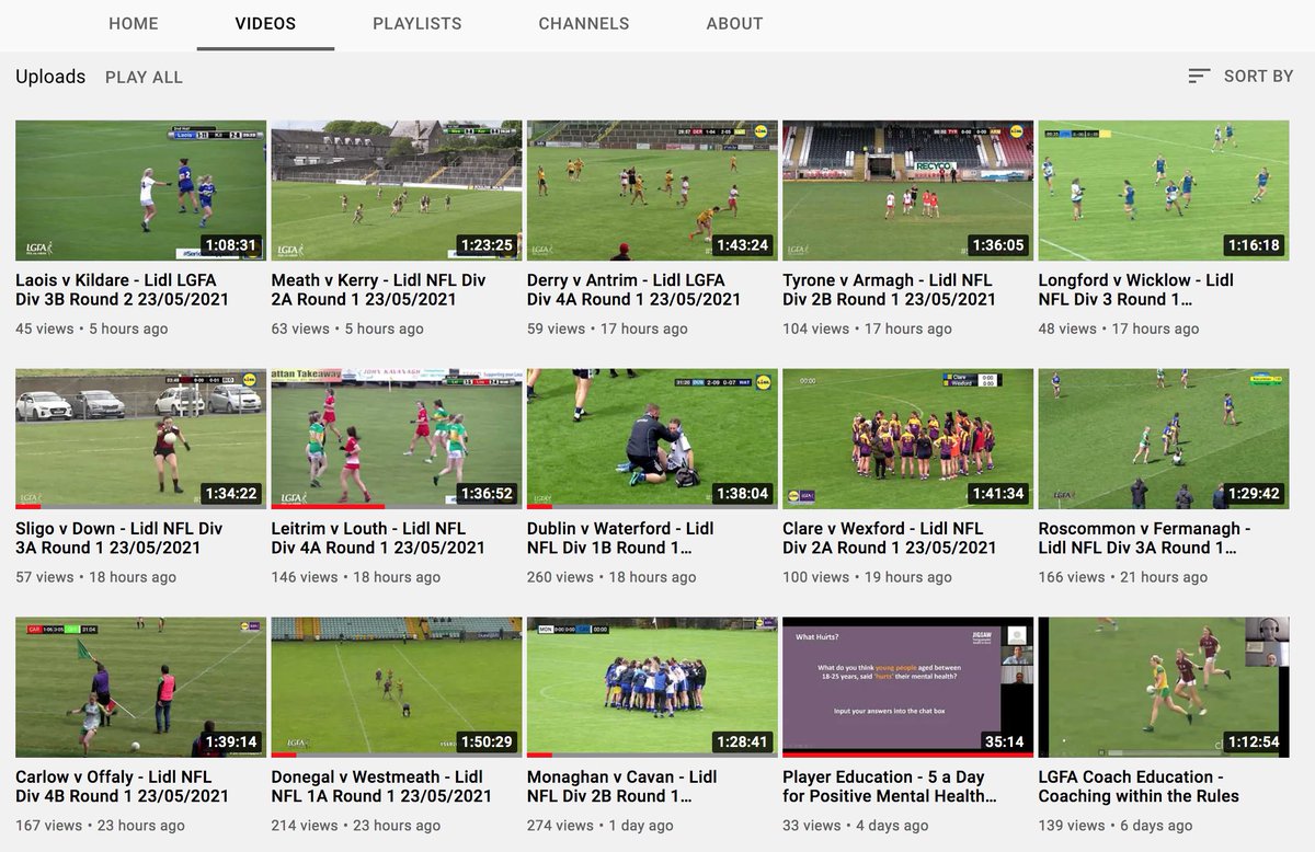 LadiesFootball's tweet photo. Missed any of the yesterday's @lidl_ireland National League action? Don't worry! 

Head over to our YouTube channel now where you can take your pick from the 13 games that were live-streamed yesterday 

👉👉https://t.co/Cf6LNDeclk

#SeriousSupport https://t.co/pBD2C3hiAq