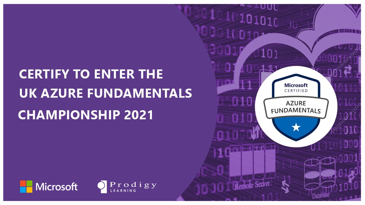 CertMatters's tweet photo. Last day to enter! Register today to become a @MSEducationUK Azure Fundamentals Champion 2021 and scoop the TOP PRIZE. Earn @Microsoft Azure Fundamentals Certification to enter and compete in the UK Azure Fundamentals Championship 2021.

Learn more: https://t.co/1pDsS2NHIa https://t.co/x6mXGMMIXK