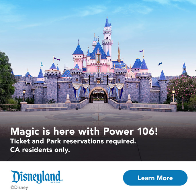 Listen all week for your chance to win 1-Day, 1-Park tickets to Disneyland or Disney California Adventure Park from Power 106 —and get ready to feel the magic!   Both ticket and park reservation are required. Visit https://t.co/HP8V6VYQkG for important details. https://t.co/NkG7UGO3yz