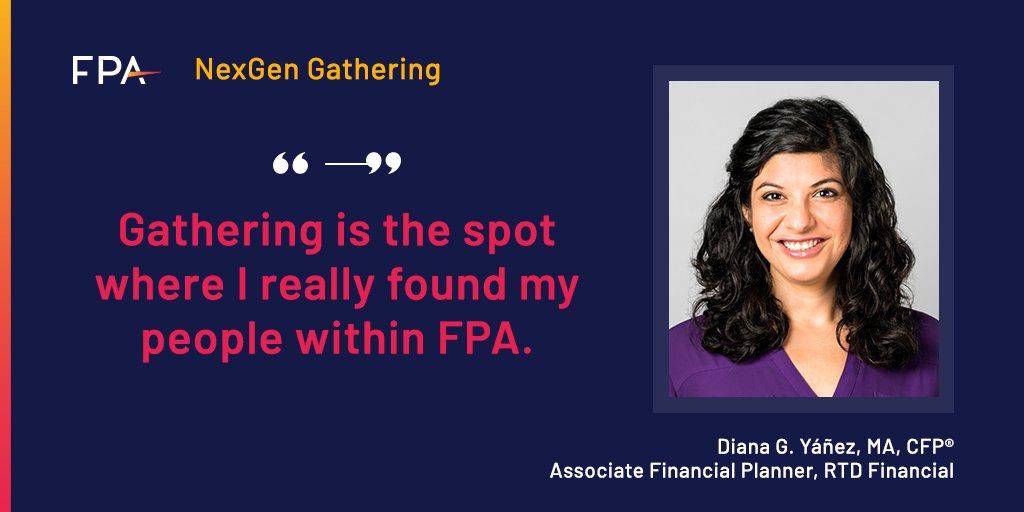 Hear from #NexGenGathering 2021 Task Force Co-Chair Diana G. Yáñez, MA, CFP® about why you need to attend this year's event.
youtube.com/watch?v=9cYEZd…