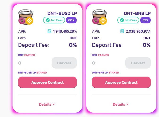 DONUTSWAPP's tweet photo. LOW SUPPLY HIGH APR FARM❗️❗️

Website: https://t.co/vyHYanZhx7
TG: https://t.co/VSBRgFfReI

HURRY NOW DONUTIERS!!
#airdrops #Altcoins #BSC #BinanceSmartChain #bnbgem #BUSD #Binance #DeFi #Donutswap #MOONSHOT #MUNCH #YieldFarming https://t.co/QpgAGVo1SD