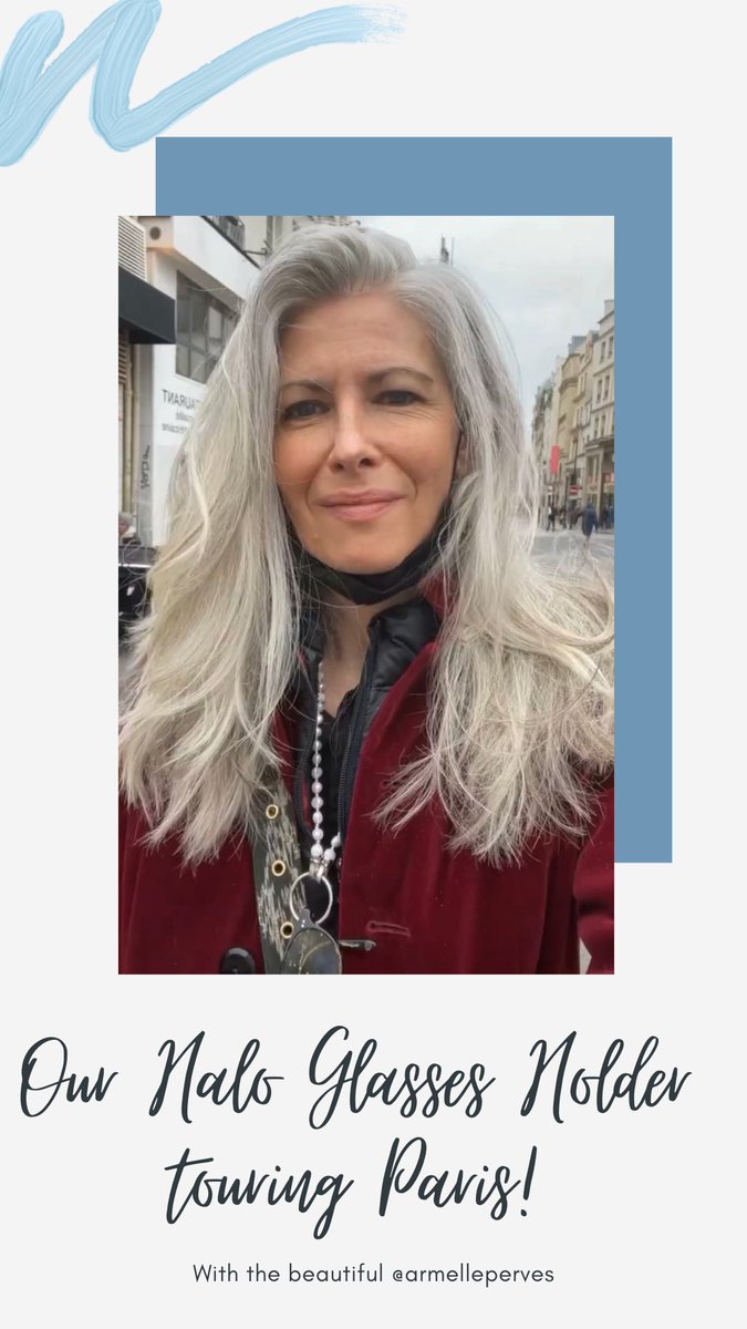 Our Halo Glasses holder is so convenient and elegant. Also can be used as a traditional glasses chain, mask chain and stand alone necklace.   As seen on <a href="/BBCDragonsDen/">BBC Dragons' Den</a> <a href="/DeborahMeaden/">Deborah Meaden 🇺🇦</a> #fashion #stylebeforeage #glasseschain