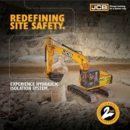 JCBIndiaLtd's tweet photo. #JCB NXT215LC is equipped with innovative technologies like the #Hydraulic Isolation System, Engine Start Interlock, Swing Lock system &amp; Hydraulic Accumulator that enhance site safety like never-before.
Know more: https://t.co/SmtbQAHMH1
#TheNXTLevel #JCBIndia #DigLikeJCB https://t.co/xuig2OiLje
