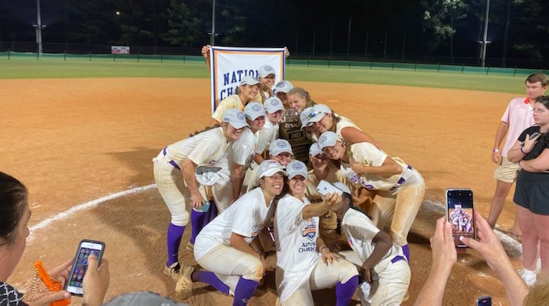 Is Clemson a softball school? Why, yes indeed…

Congratulations to the Clemson Club Softball team on winning the NCSA national championship in Columbus, Georgia yesterday!

The best is yet to come!

#ClemsonFamily🧡💜