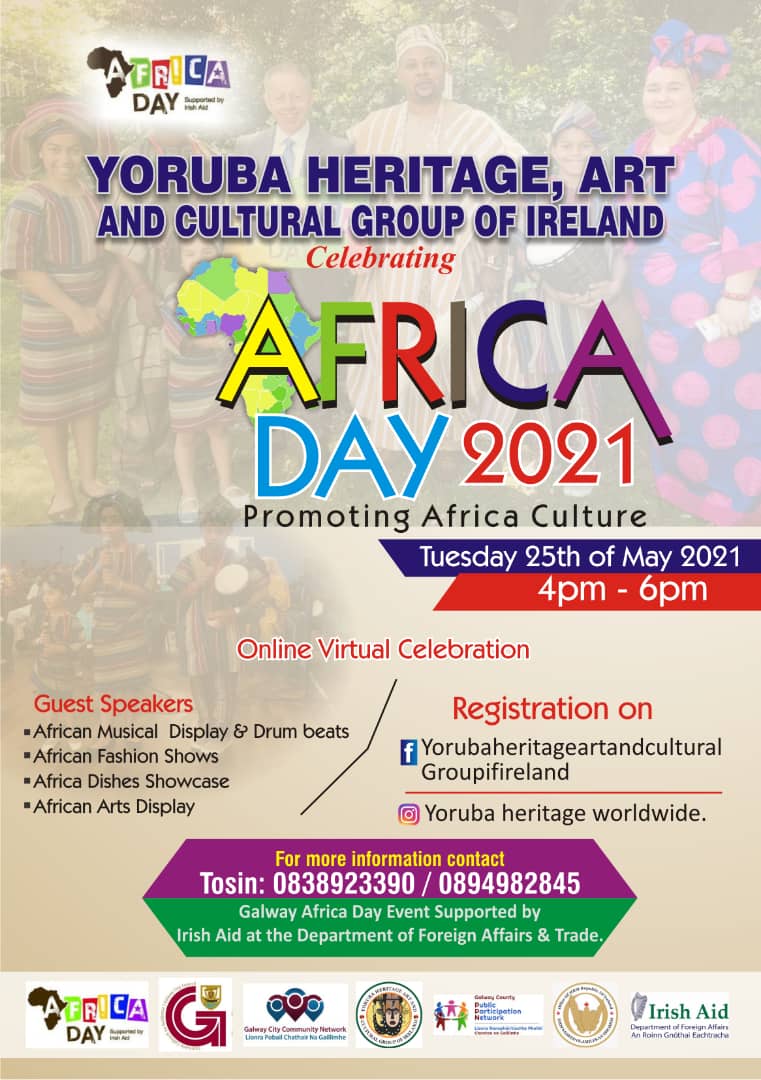 Tomorrow is #AfricaDay2021! Galway City Council is supporting a number of local community groups with their plans to mark Africa Day this year by hosting virtual events. Find out more about the great range of events at: galwaycity.ie/news/2013/59/