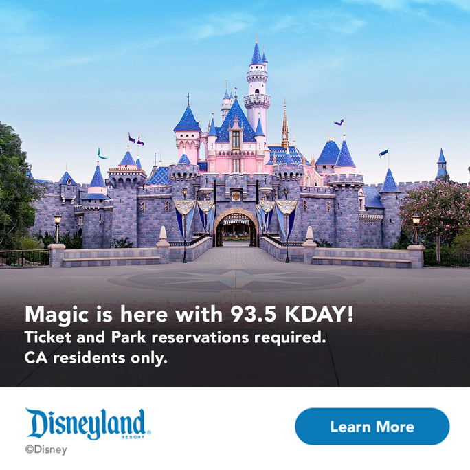 Listen all week for your chance to win 1-Day, 1-Park tickets to Disneyland or Disney California Adventure Park from 93.5 KDAY — and get ready to feel the magic!   Both ticket and park reservation are required. Visit https://t.co/ugeeJwmEPd for important details. https://t.co/RWQHkdgaxM