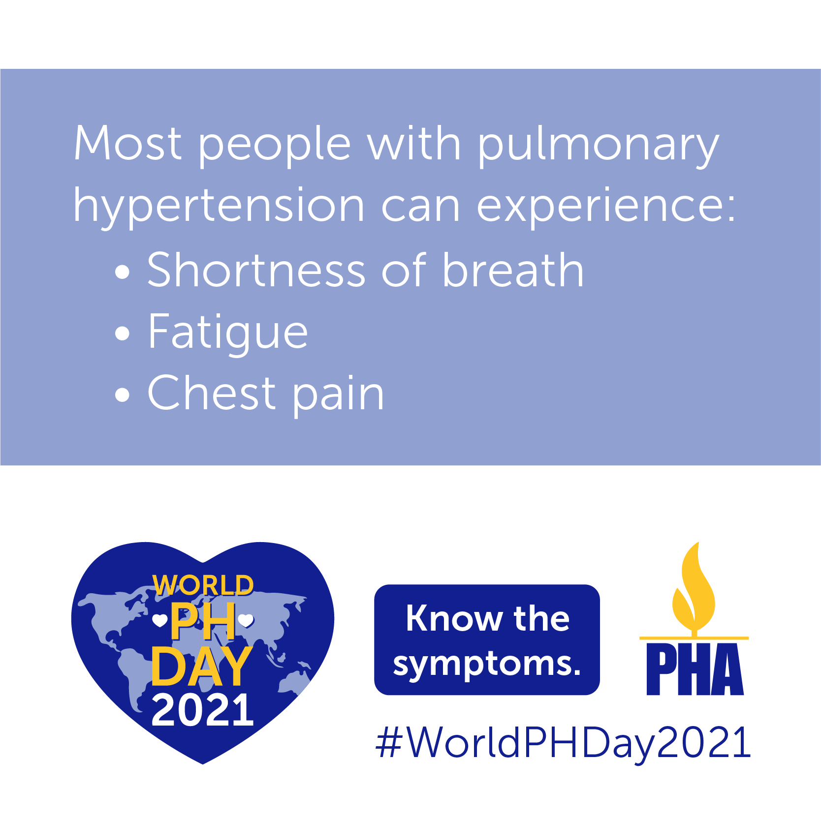 The Pulmonary Hypertension Association On Twitter: &quot;Common Pulmonary  Hypertension Symptoms May Also Be The Symptoms Of Other Common Medical  Conditions, Such As Asthma Or Copd. This Makes Ph A Frequently Misdiagnosed  Disease.