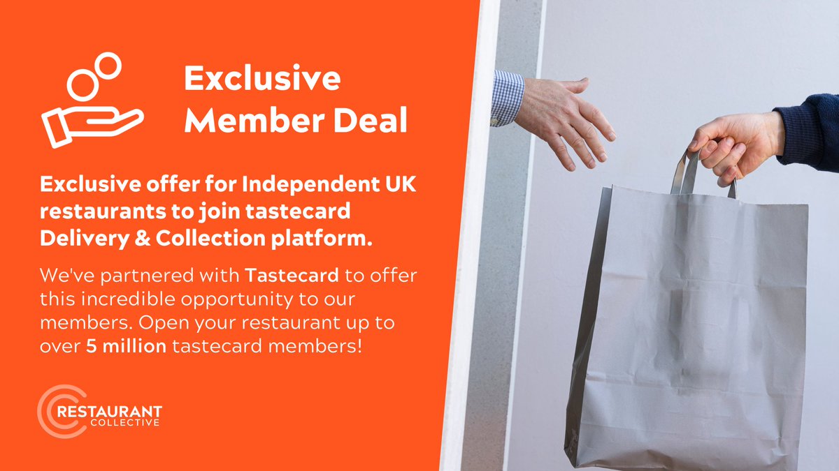 RCollectiveUK's tweet photo. We are proud to announce we have partnered with the great team over @tastecard to give our members the incredible opportunity to join a 5 million member strong community!

To find out more about us click below
https://t.co/M5FxVfqgfq

#hospitality #tastecard #Rewards #Deals https://t.co/hReOGRRgEl