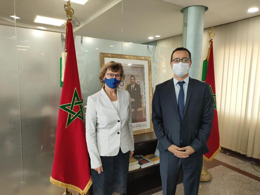 Ambassadeur UE au Maroc - سفيرة الاتحاد الأوروبي (@ambueaumaroc) on Twitter photo Ravie de ma rencontre avec le Ministre <a href="/oef75/">Othman El Ferdaous - عثمان الفردوس</a> et de notre échange sur notre coopération en cours et les perspectives d’action pour les #jeunes et la #culture. Un partenariat dynamique pour nos espaces de prospérité et de connaissances partagées!
#ErasmusPlus #CultureMaroc_UE Ravie de ma rencontre avec le Ministre <a href="/oef75/">Othman El Ferdaous - عثمان الفردوس</a> et de notre échange sur notre coopération en cours et les perspectives d’action pour les #jeunes et la #culture. Un partenariat dynamique pour nos espaces de prospérité et de connaissances partagées!
#ErasmusPlus #CultureMaroc_UE
