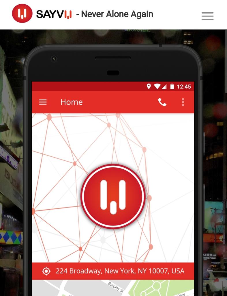 kipkosgei__'s tweet photo. Get Your Self the new SayVU app? 

It's an app that promotes safety around You and Your surroundings ..... Get To Know more https://t.co/ptUfa8sM1i

Just a click away and your guaranteed help to your emergency
#YourSafetyApp https://t.co/jRxaWsY055
