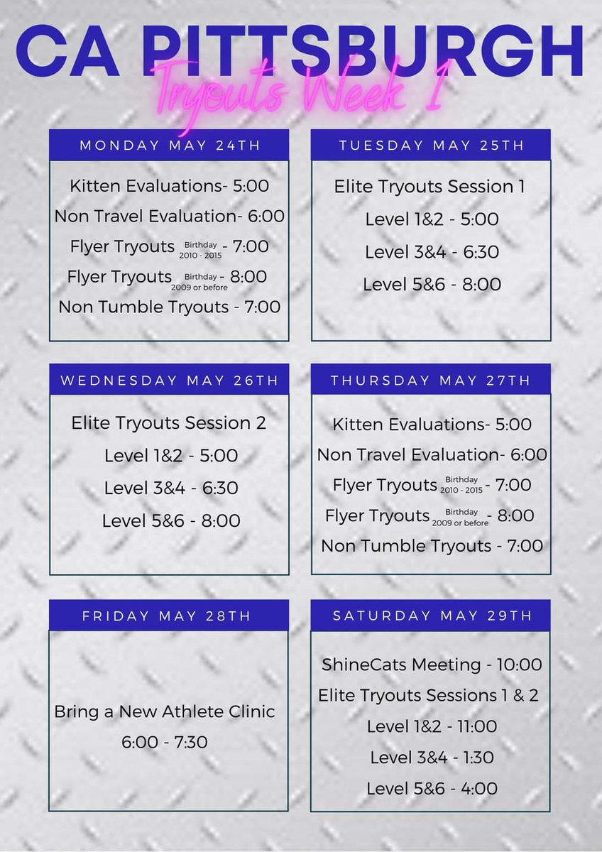 Tonight kicks off the official start to the 2021/2022 season <a href="/CA_PittsburghPA/">Cheer Athletics Pittsburgh</a>! It is not too late to join us!  YOU BELONG HERE! Can't wait to see and meet all the returning and new cats!