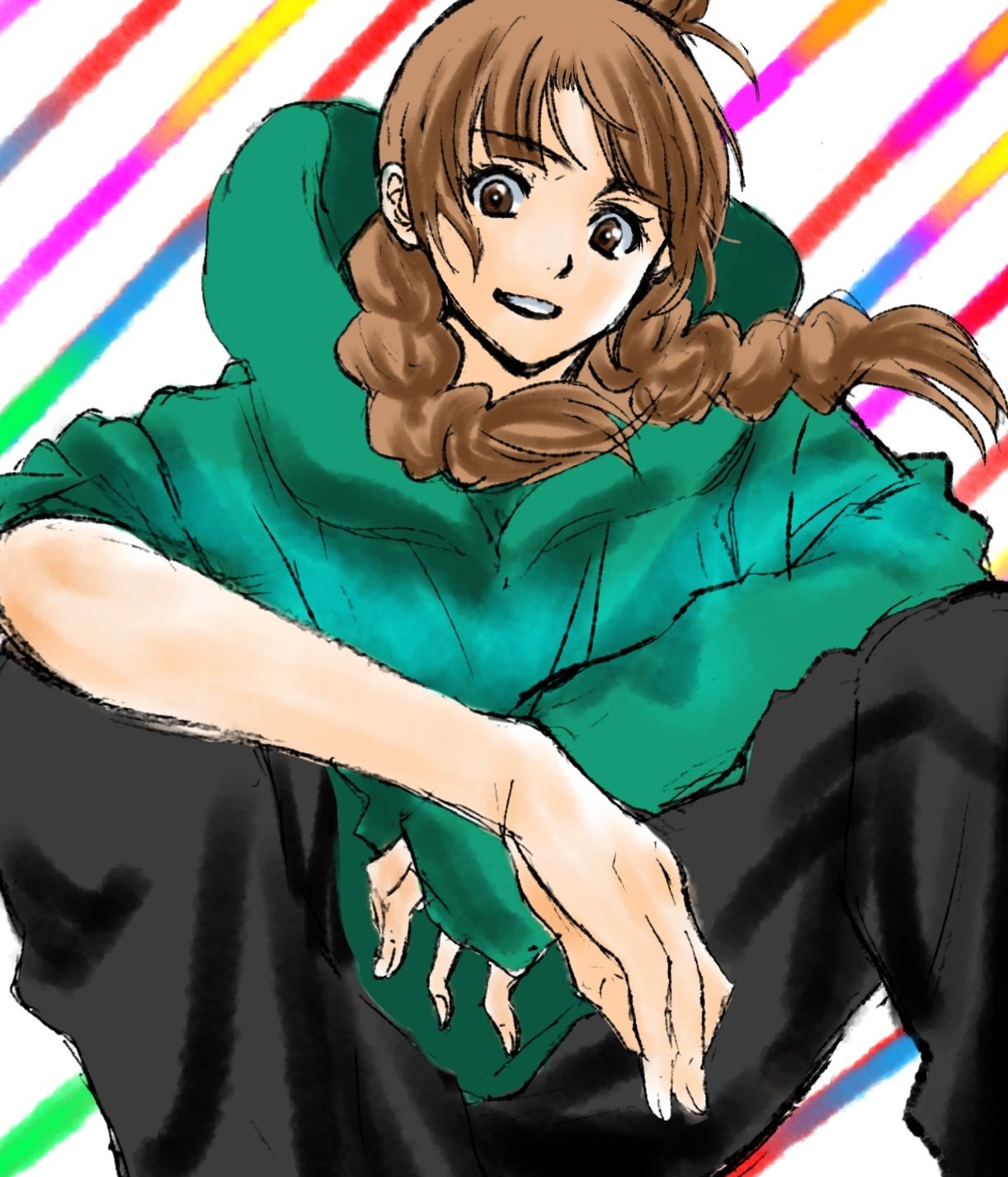 とももw 私服摩央姉 俺はオシャレ一切せんくて 服とか 選ぶのダルくて 同じやつを何着も買うみたいな事するから もし現実やったら摩央姉は俺の事嫌うやろうし 俺も瀟洒な摩央姉のこと嫌いやと思うんやけど ゲームとなると話は別よね 大好き 水澤摩