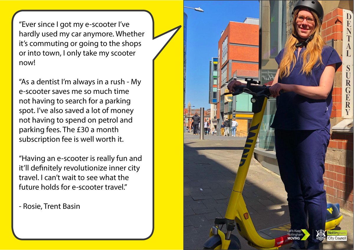 Don't forget, if you're an NHS key worker or social worker you can receive a free £25 e-scooter voucher

✅ Helping you get to work in a socially distanced, convenient way

Head over to our website to find out how to apply 👉bit.ly/3rFoArq