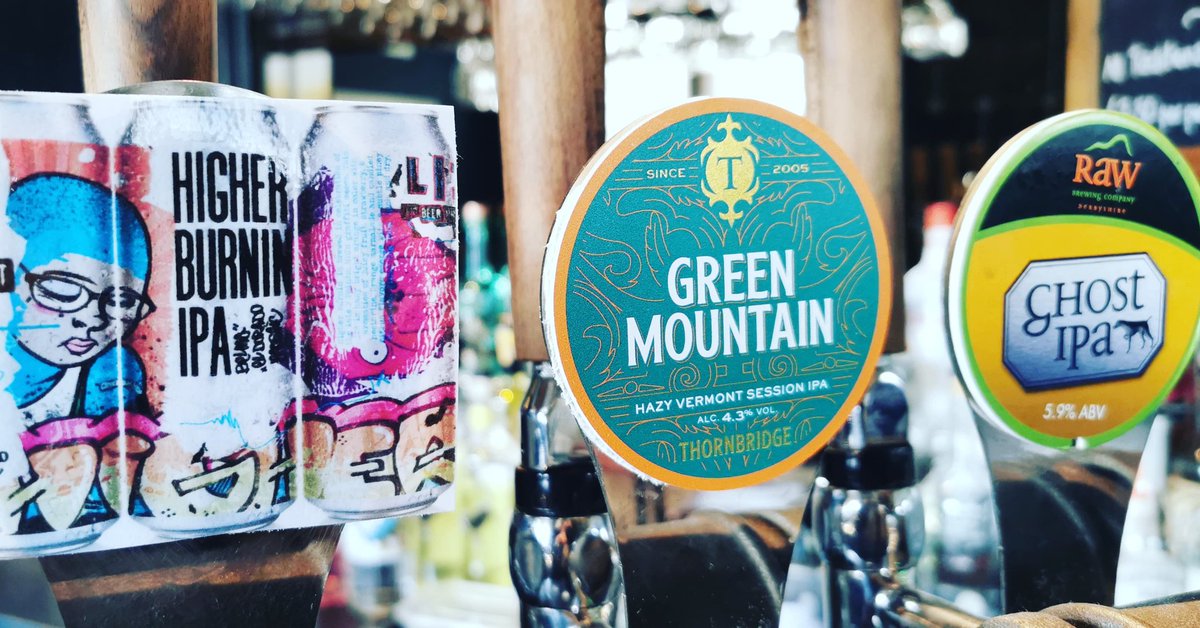 Can we temp in this Monday teatime🤔🤔🤔
Fresh on the bar
THORNBRIDGE - GREEN MOUNTAIN 4.3 SESSION IPA #CraftBeer #craftkeg  #properpint #Mansfield #mansfieldpub #dogfriendly #familyfriendly #teatimepint #clockingofftime #mondayvibes