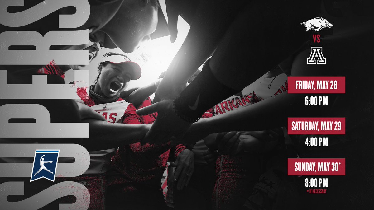 RazorbackSB's tweet image. 📅 𝚂𝚄𝙿𝙴𝚁 𝚁𝙴𝙶𝙸𝙾𝙽𝙰𝙻 𝚂𝙲𝙷𝙴𝙳𝚄𝙻𝙴 📅

We'll see you back at Bogle this weekend ‼️
