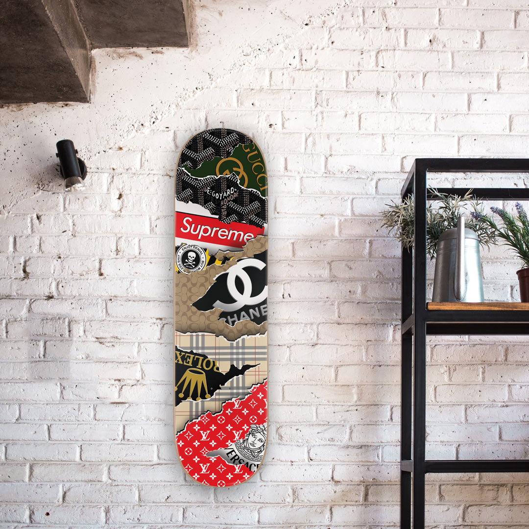 EnjoyDenial's tweet image. INTO THE MADNESS…..SKATEBOARD DECK. Originally released with 1xRun in 2020 for “Go Skate Day”. 🛹🤘😝

Cop your custom board at: t.ly/4uo8

#enjoydenial #1xrun #popart #limitededition #print  #art #artlife #artlifestyle #skateboard #customskateboard #skateordie