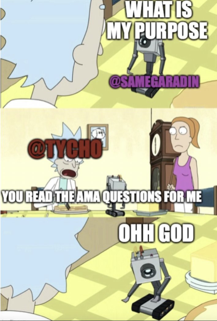 Tekken471's tweet photo. #Saturna #SaturnaMeme $SAT Some Mod memes 
it has nothing to do with the contest but our mods do a great job and are always funny an humorous Big thanks for Tycho and all to other mods https://t.co/0aOtxrJI2U