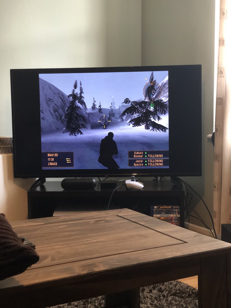 EliteGamer007's tweet photo. When you have a PS5 but would rather play socom on ps2 lol @SOCOMHQ #bringbacksocom https://t.co/u2ykElRiKP