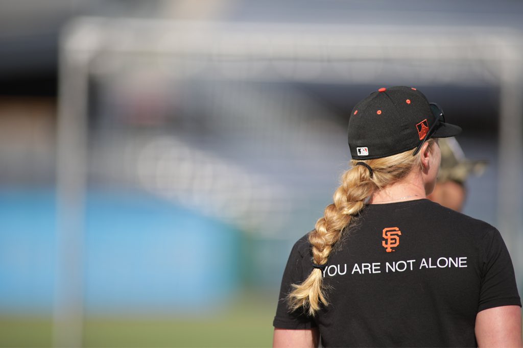 SFGiants on X: In honor of Mental Health Awareness Month, the #SFGiants  are determined to #EndTheStigma through continued conversations around  mental wellness. During Mental Health Awareness Month, and always, remember  that #YouAreNotAlone.